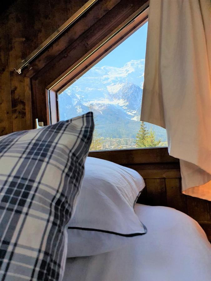 "Chalet Bobo" Cosy & Magnifique Vue Chx Sud 霞慕尼 外观 照片