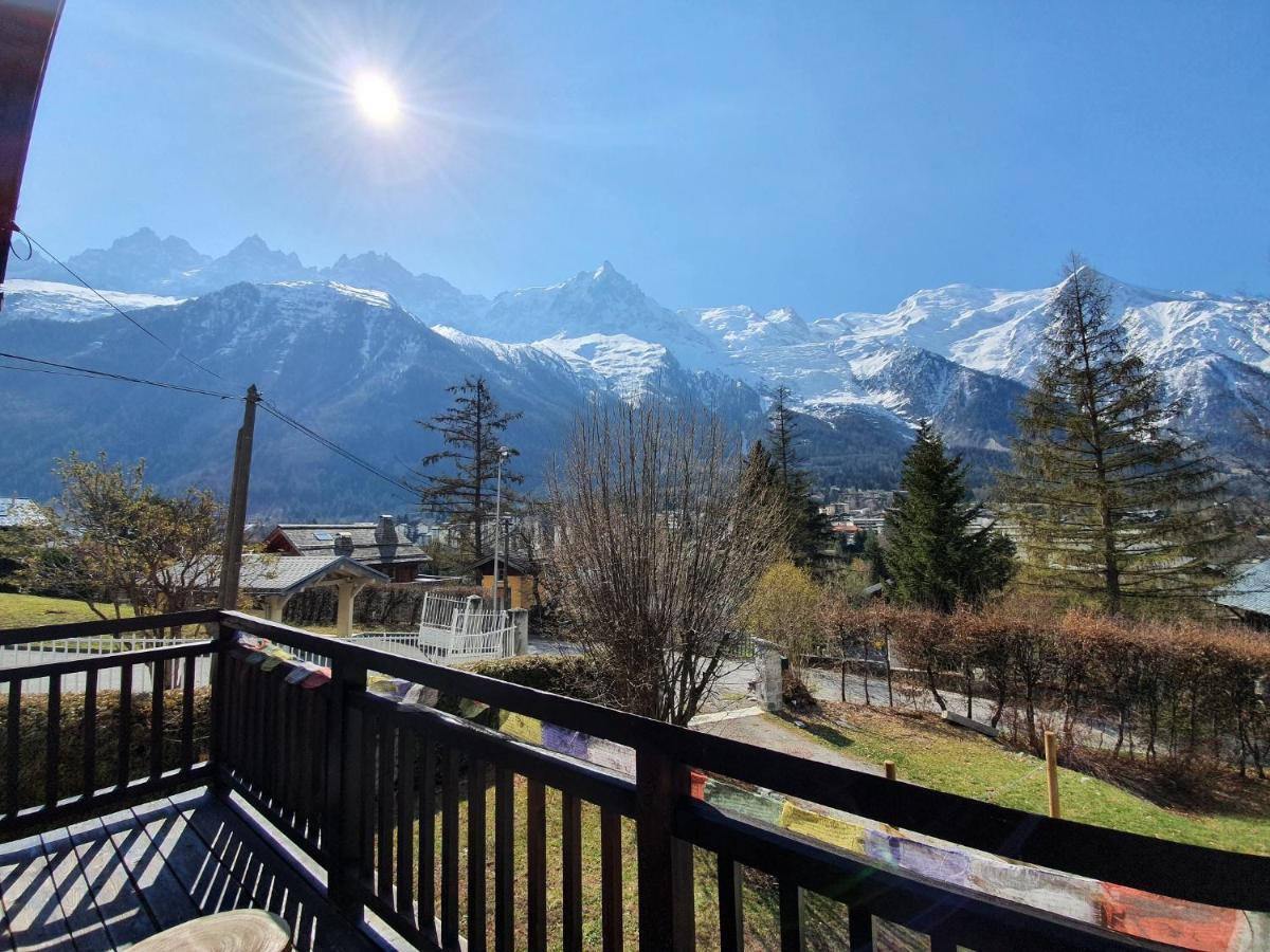 "Chalet Bobo" Cosy & Magnifique Vue Chx Sud 霞慕尼 外观 照片